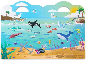 M&D PUFFY STICKER SET - OCEAN