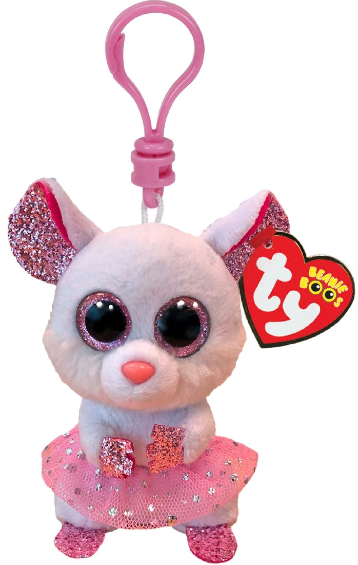 Ty Beanie Boos Clip - Nina Ballerina Mouse