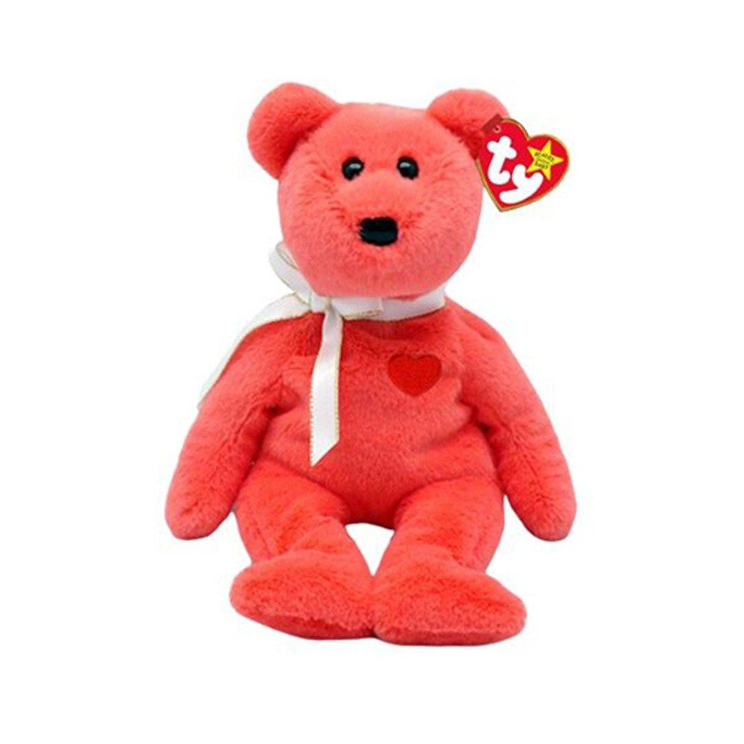 Ty Beanie Babies Regular - Valentino II Bear with Heart