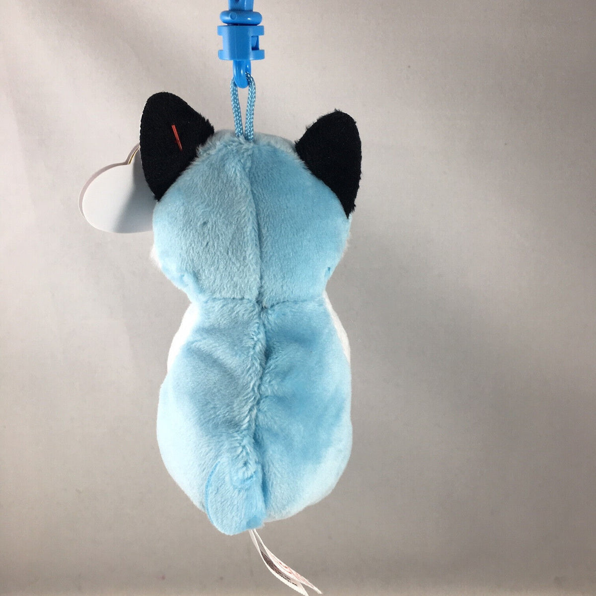 Ty Beanie Bellies - Thunder the Husky Dog Clip