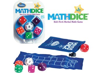 THINKFUN - MATH DICE JR. GAME