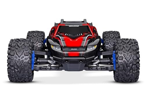 Traxxas Rustler 4X4 BL-2S - Red