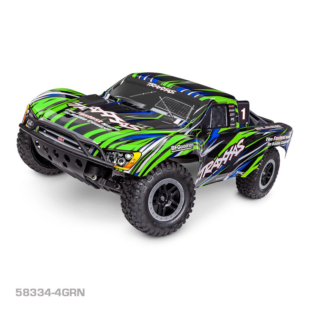 Traxxas Slash 2wd Bl-2s Hd - Green