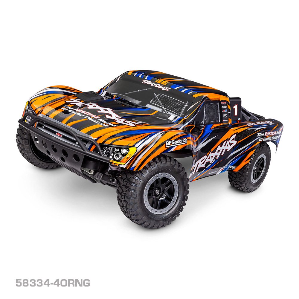 Traxxas Slash 2wd Bl-2s Hd - Orange