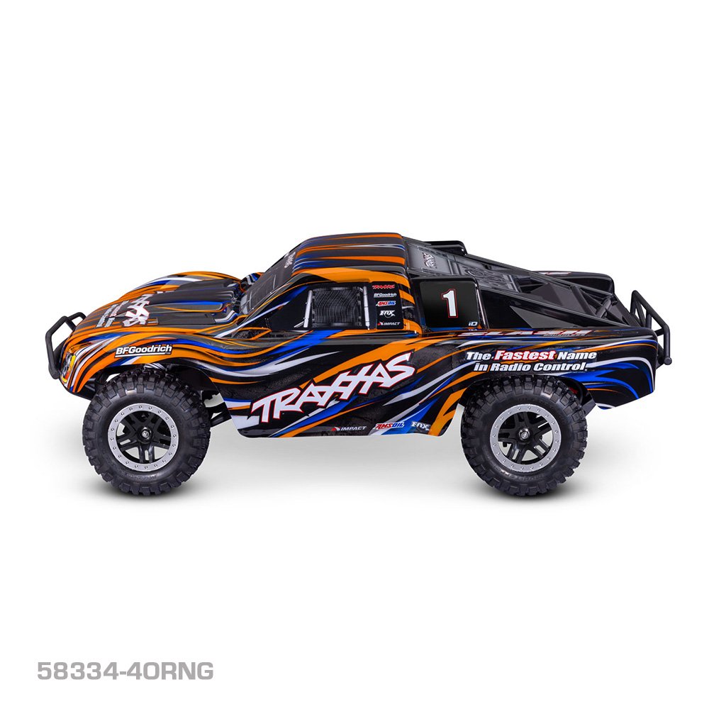 Traxxas Slash 2wd Bl-2s Hd - Orange