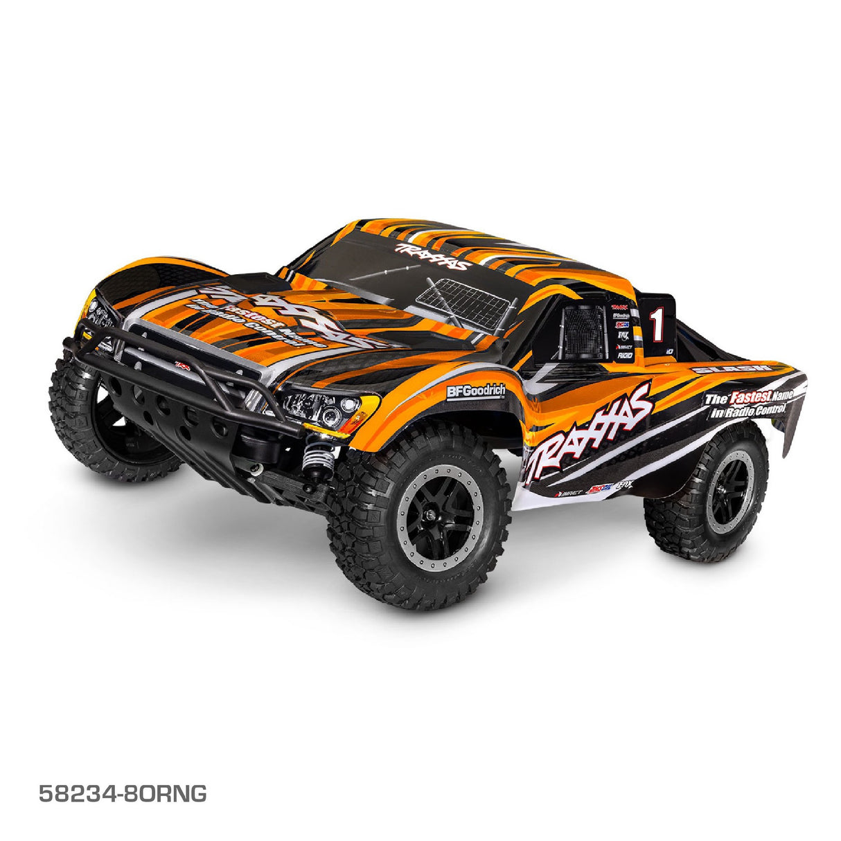 TRAXXAS SLASH ORANGE WITH USB-C CHARGER