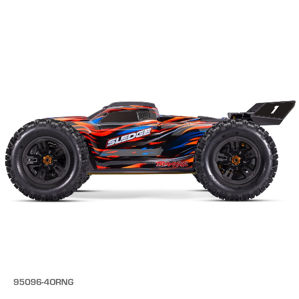 Traxxas 1/8 Sledge Belted - Orange