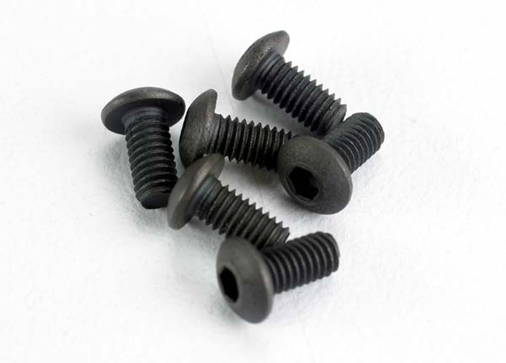 Traxxas 2575 Screws Button-head 3x6mm Hex (6) Tra2575