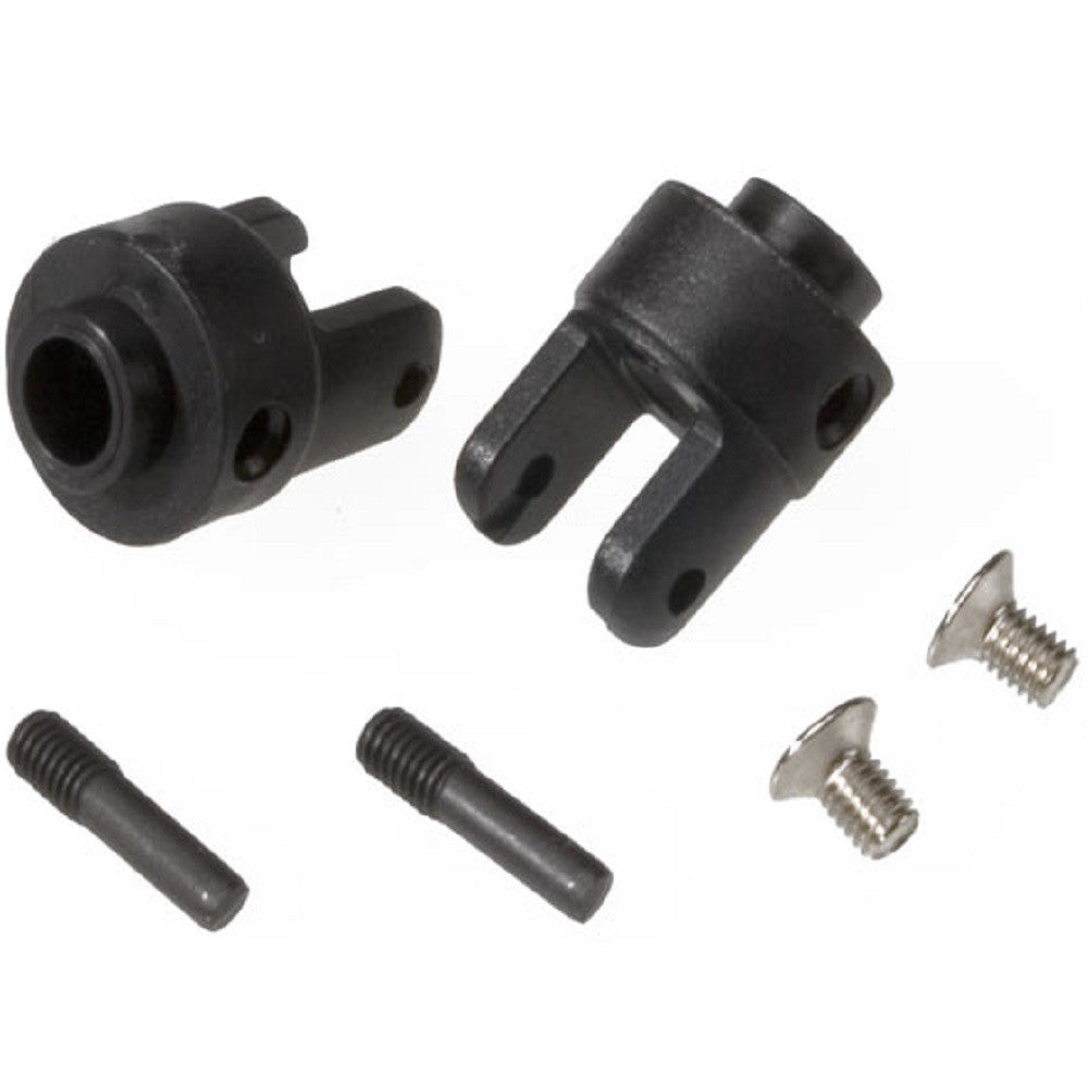 Traxxas 4628r Diff Output Yokes Black (2) Multi-colored