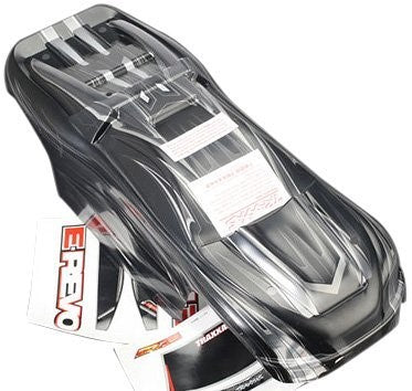 Traxxas 5611 1/10 Scale Clear E-Revo Body with Decal Sheet