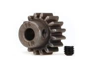 Traxxas 6489x - Steel Pinion Gear 1.0 Metric Pitch 5mm Shaft 16t & Set Screw