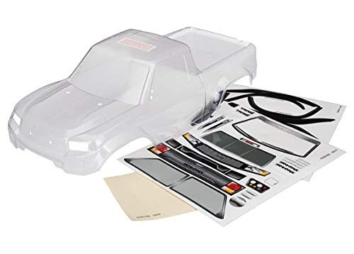 Traxxas 8111R - TRX-4 Sport Pre-Cut Body Die-Cut for LED Light Kit Clear