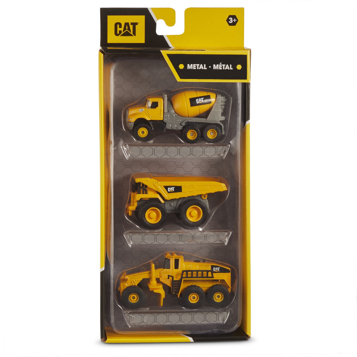 CAT METAL MACHINES 3 PACK AST.