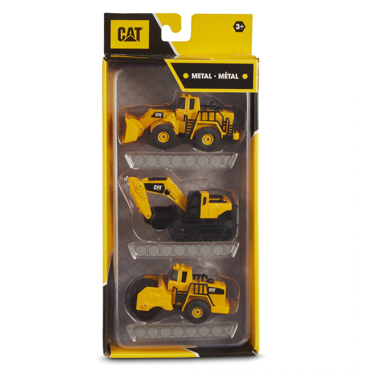 CAT METAL MACHINES 3 PACK AST.