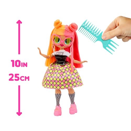 LOL Surprise OMG Neonlicious Fashion Doll with Multiple Surprises Including Transforming Fashions and Fabulous Accessories Kids Gift Ages 4+