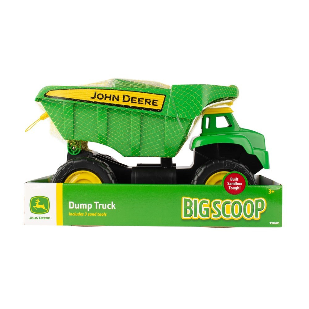 John Deere Dump Truck W/ Garden Tools 38cm