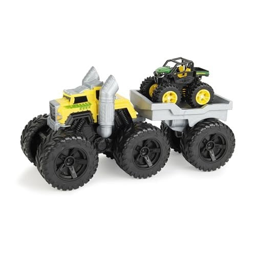 Monster Treads John Deere Rev N Roar Hauler Semi Set