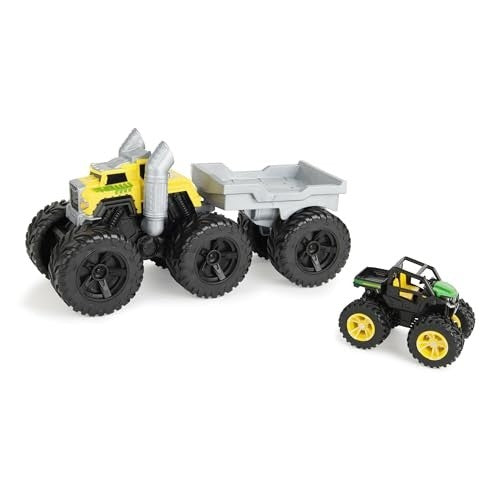 Monster Treads John Deere Rev N Roar Hauler Semi Set
