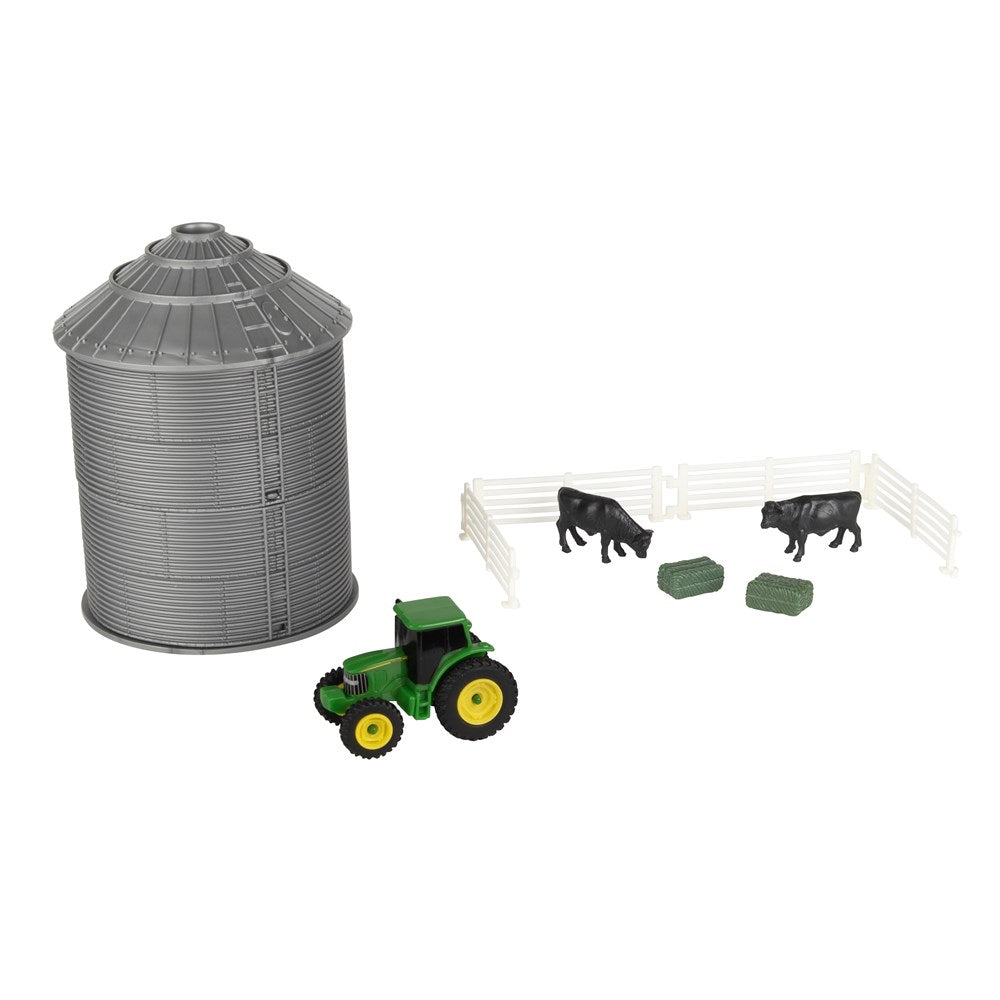 1/64 John Deere mini Grain Silo Set