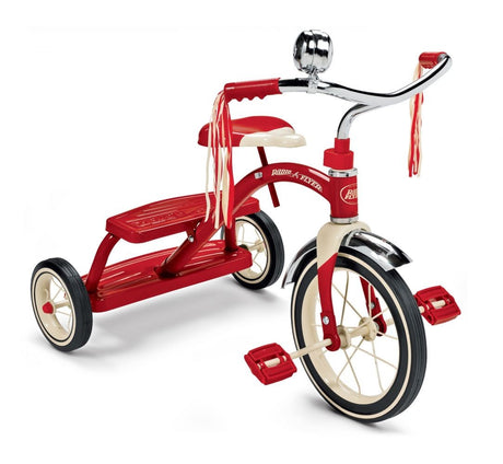 RADIO FLYER CLASSIC DUAL DECK TRICYCLE RED