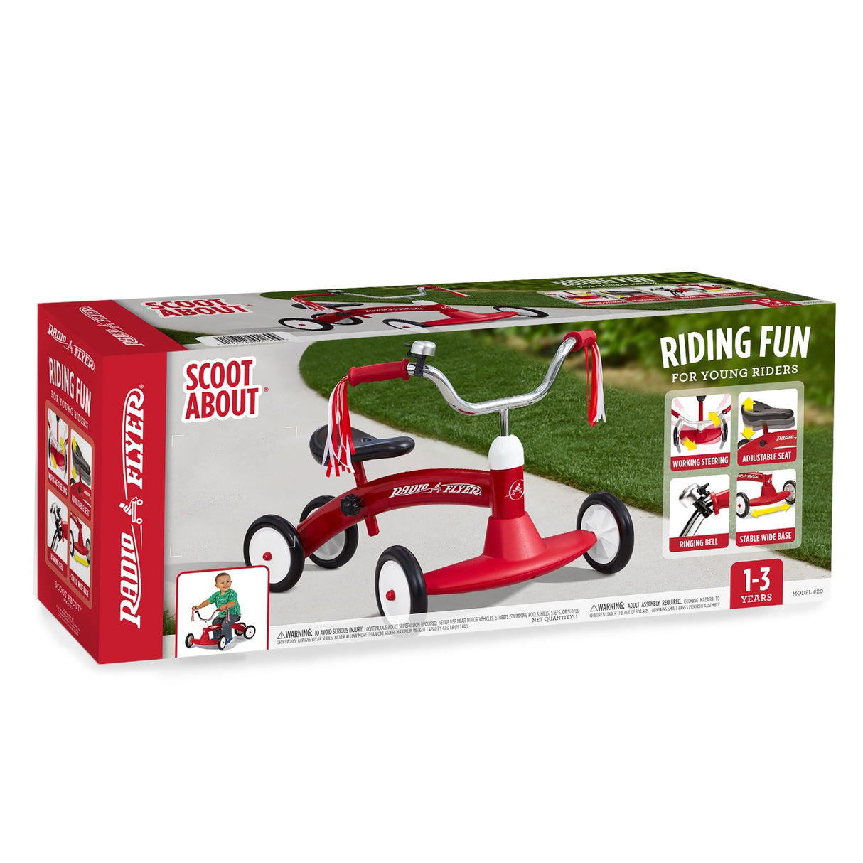 RADIO FLYER SCOOT ABOUT