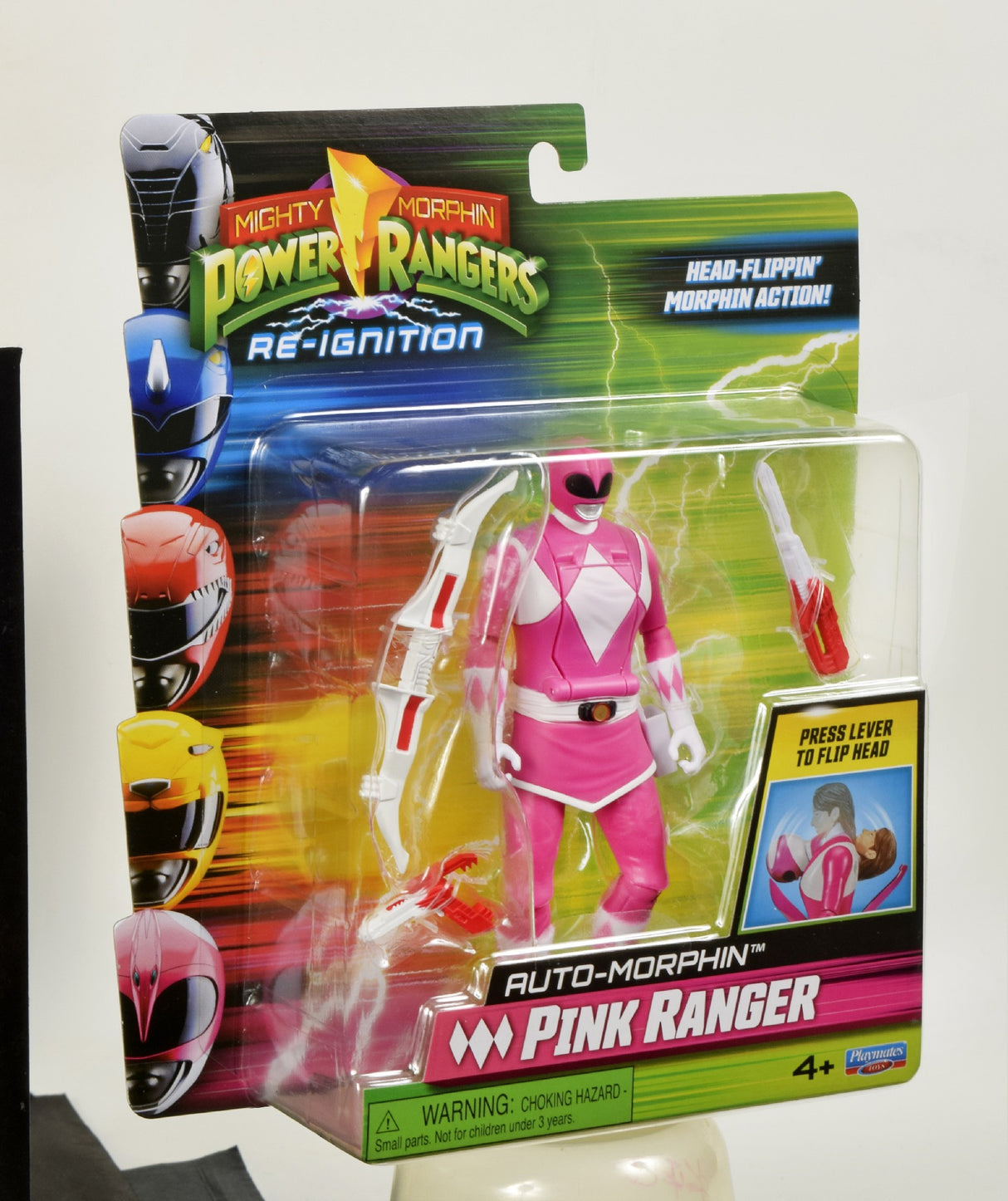 Mighty Morphin Power Rangers Re-Ignition Auto-Morphin Pink Ranger