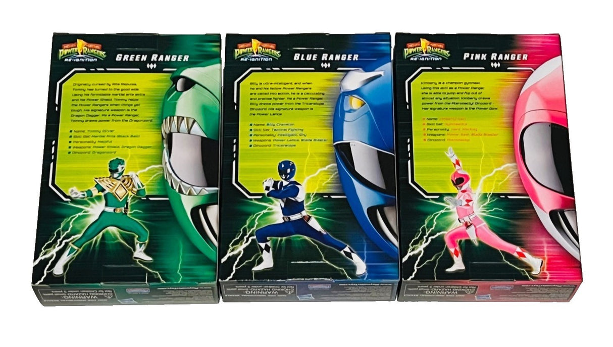 Mighty Morphin Power Rangers: Re-Ignition - Power Ranger Action Figure 6-Pack