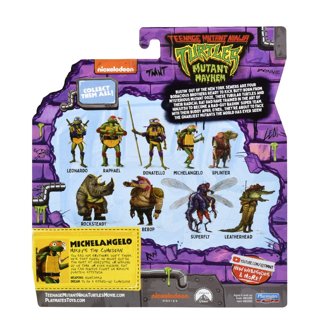 Tmnt Mutant Mayhem Basic Figure Asst - Donatello