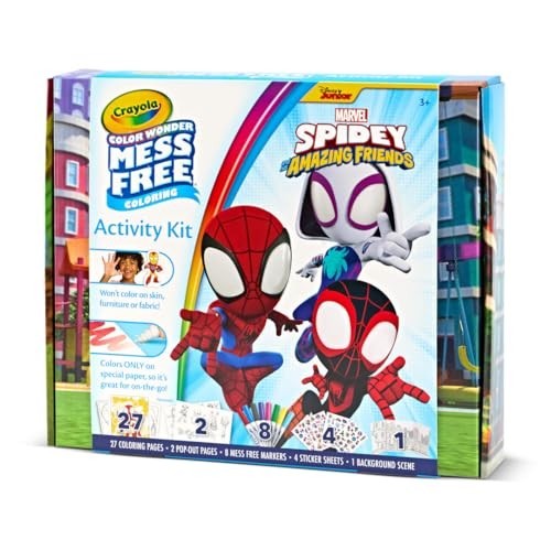 Crayola Color Wonder Activity Kit - Spidey & Friends