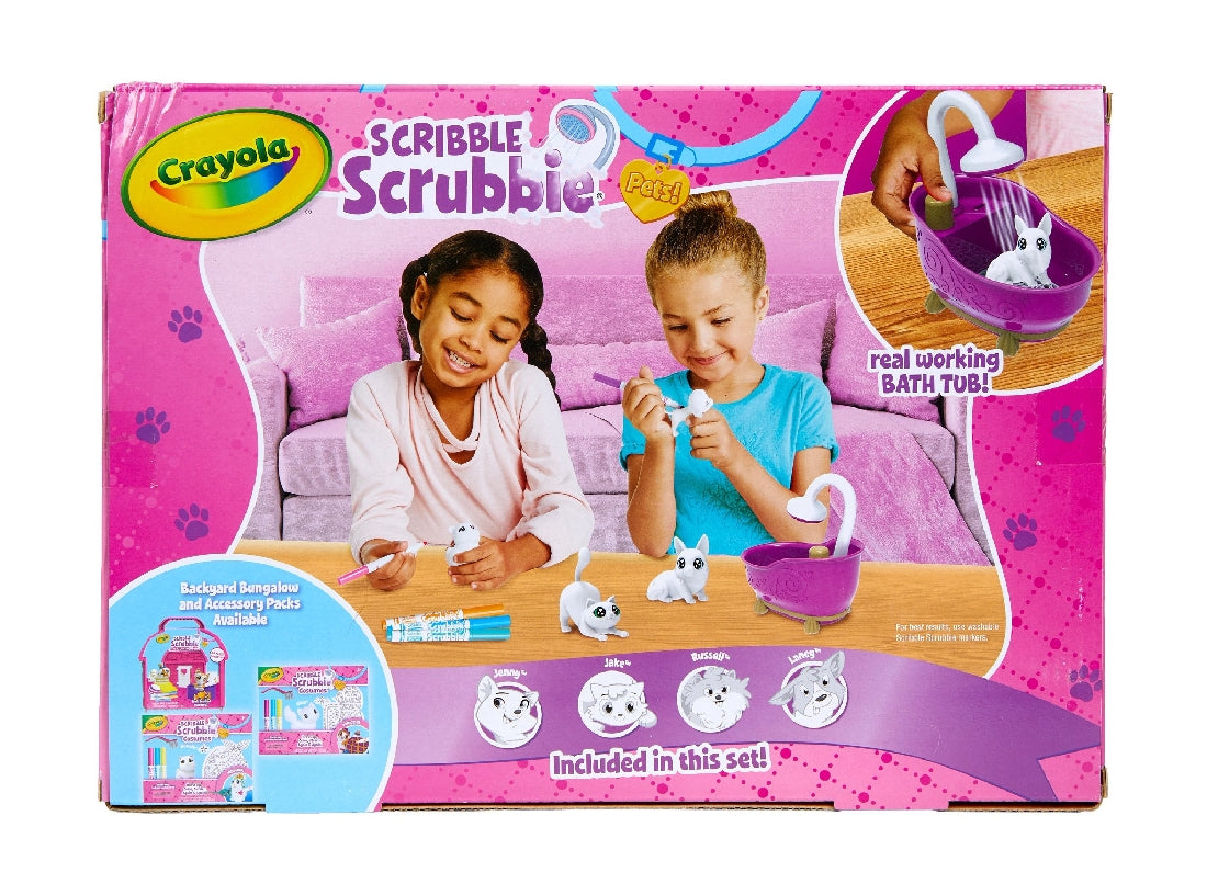 Scribble Scrubbies Pets: Bath Tub Playset