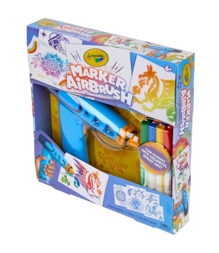 Crayola Marker Airbrush Spray Art Kit