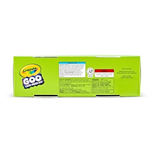 Crayola Goo Less-Mess Diy Satisfying Booster Pack