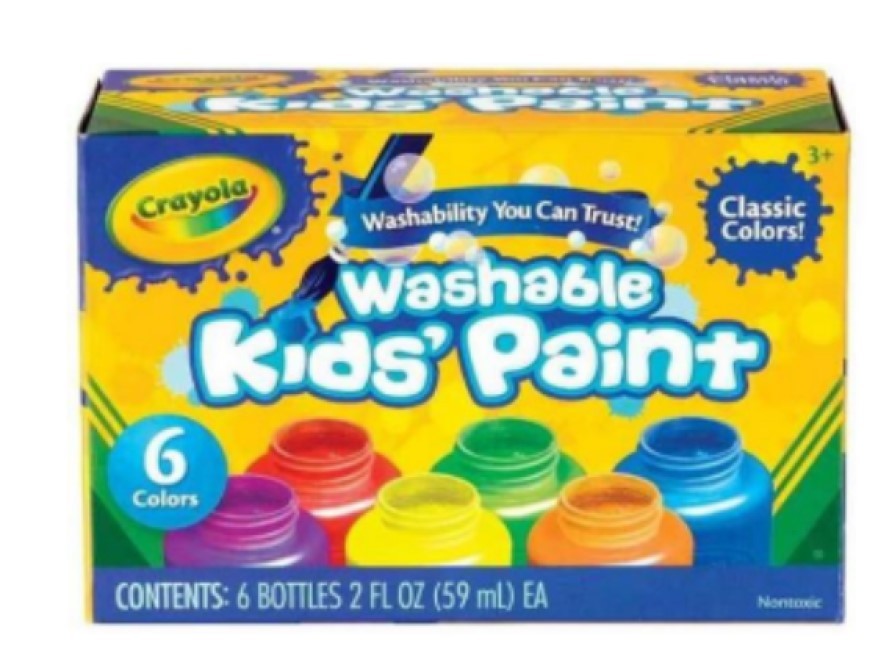 Crayola 6pk Kids Paint
