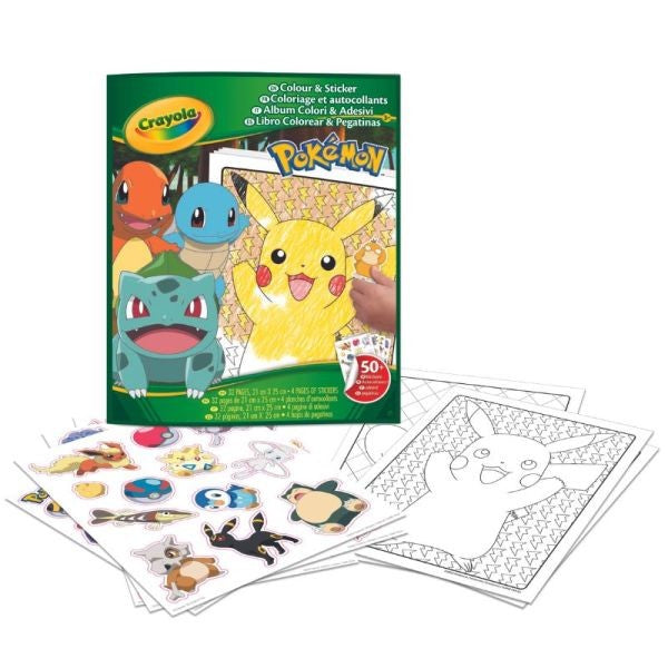 Album Color&sticker Pokemon