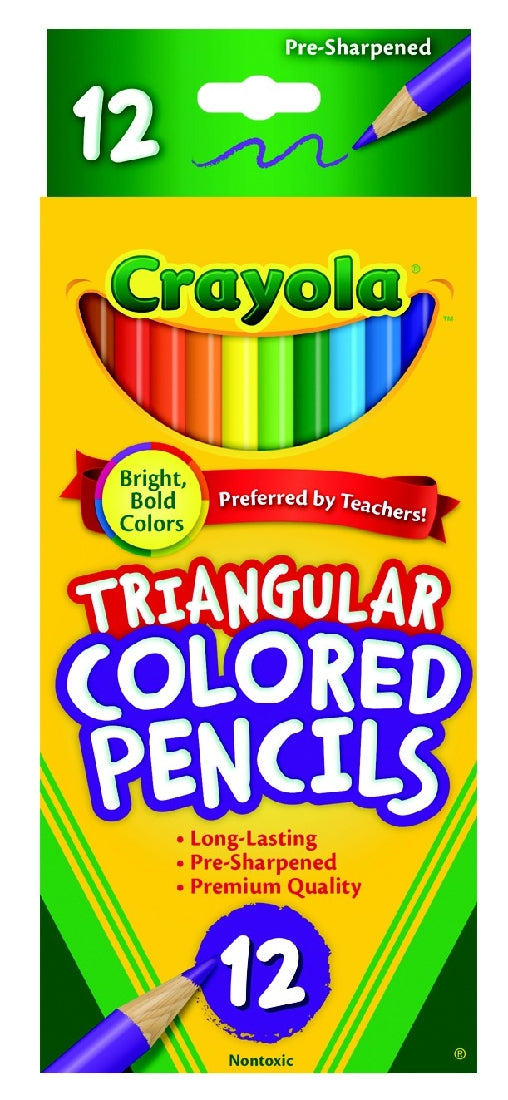 Crayola Triangular Pencils 12p