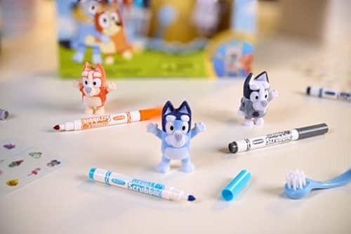 Crayola Scribble Scrubbies Deluxe Bluey Playset