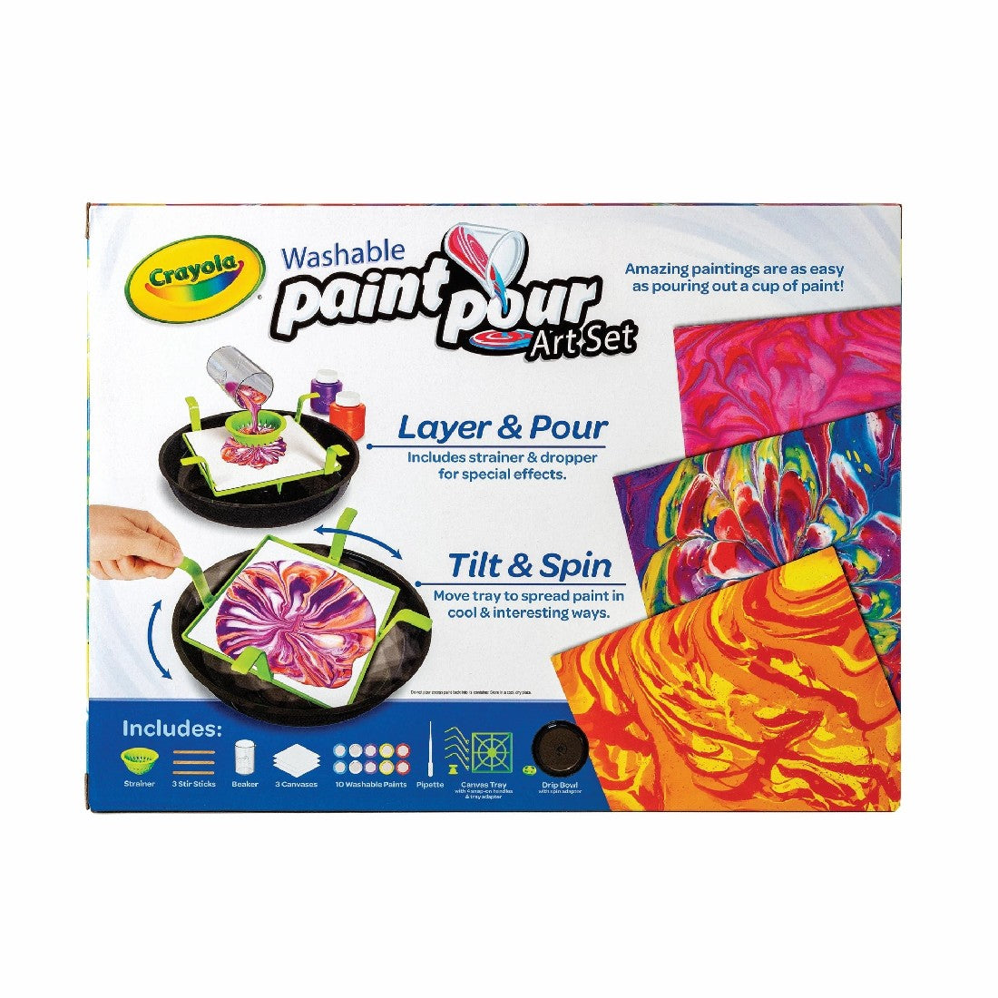 Crayola Paint Pour Art Set