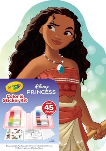 Colour and Sticker Kit Disney Princess
