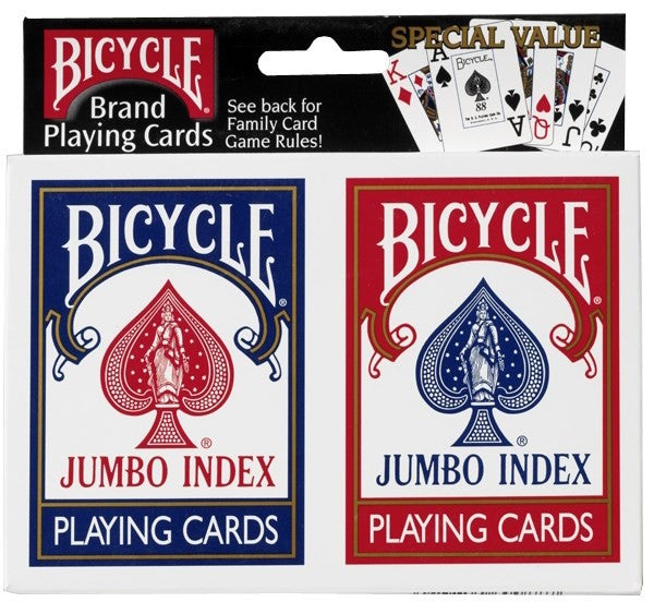 BICYCLE POKER 2 DECK SET (12)
