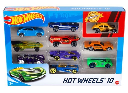 Hotwheels 10pk Assorted