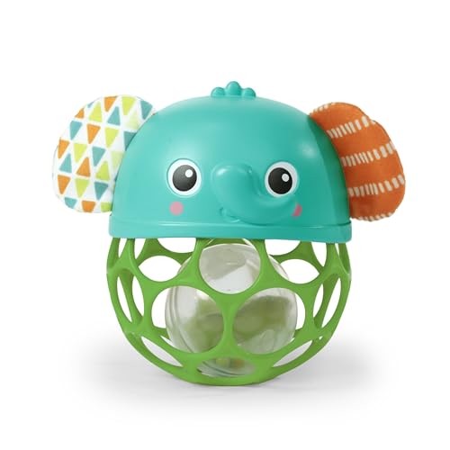 Bright Starts Oball Giggle Glow Elephant Peg Toy