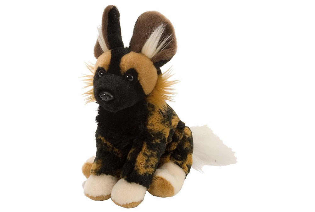 Cuddlekins African Wild Dog Plush Stuffed Animal by Wild Republic  Kid Gifts  Zoo Animals 12 Inches