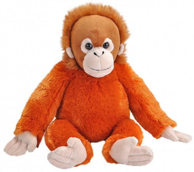23434 12 in. Baby Orangutan Stuffed Animal Plush Toy