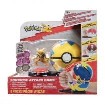 Pokemon Surprise Attack Game Single Pack - Abra + Quick Ball
