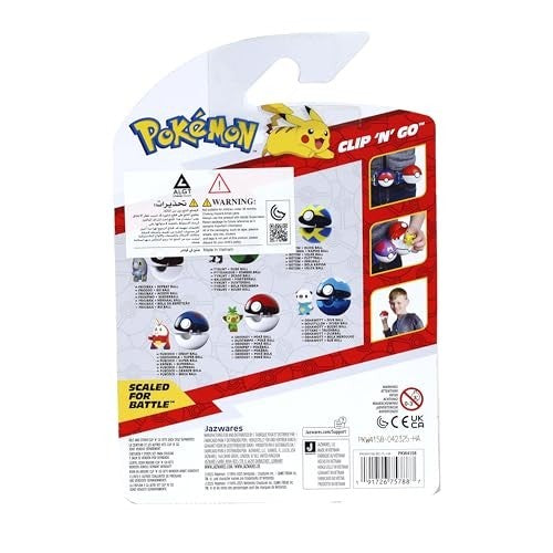 Pokemon Clip'n'go Asst - Oshawott