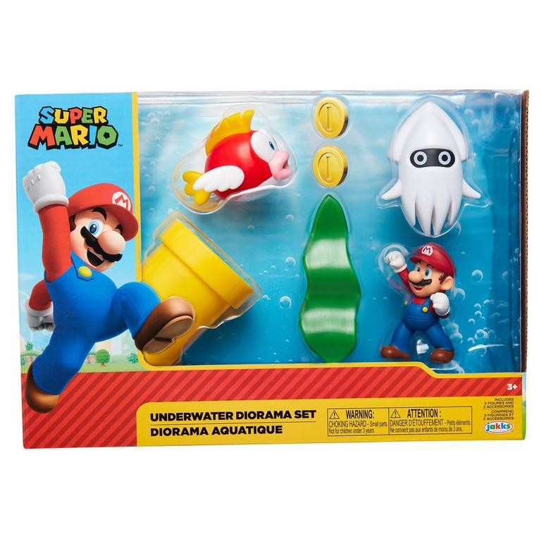 Nintendo Super Mario 2.5" Diorama - Underwater