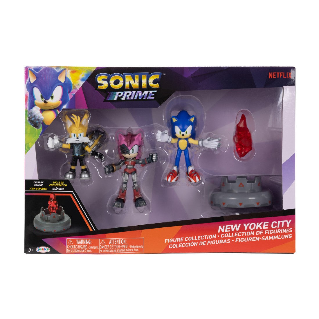Sonic Prime New Yoke City Figure Collection