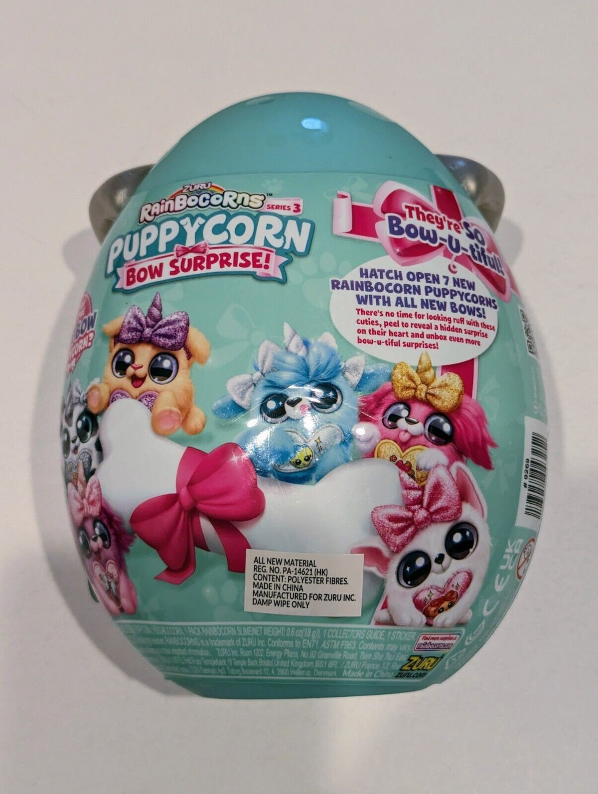 Rainbocorns Puppycorns Series 3 Bow Surprise