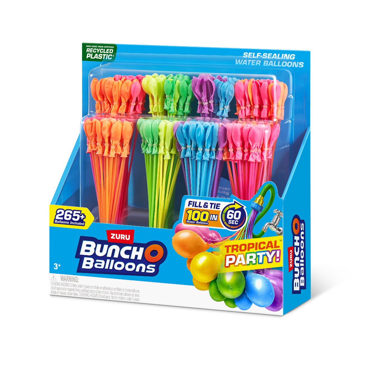 Bunch O Balloons 8-pack Tropical Party Water Balloons
