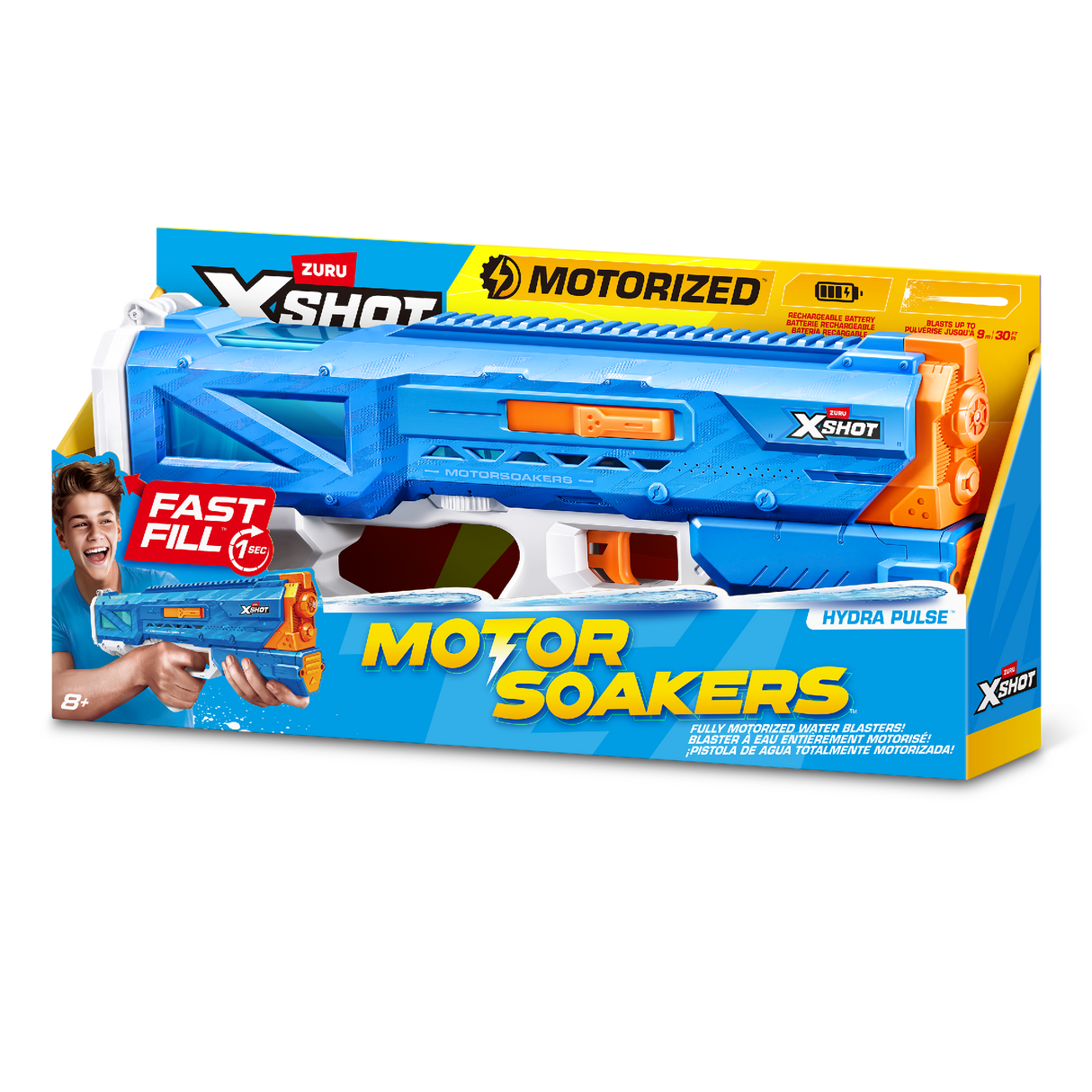 Zuru Xshot Fast Fill Motor Soakers - Hydra Pulse